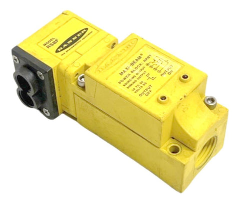 Banner RSBF Photoelectric Sensor W/ RPBT Power Block 10/30VDC 2 Wire Yellow