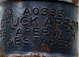 Jacobs A0333 No. 33 Chuck Arbor No. 3 Morse Taper Adapter