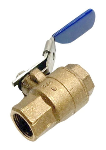 (Lot of 2) Nibco 3/4" Brass Ball Valve 150SWP 600WOG Manual Lever Operated