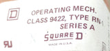Square D 9422RN-1 Series A Circuit Breaker Operating Mechanism