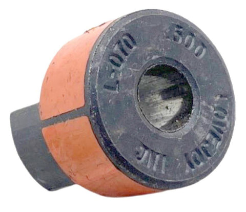 (Lot of 2) Lovejoy L-070 Standard Jaw Coupling W/ Insert .625 NSNB Steel