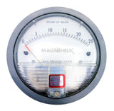 Dwyer Magnehelic 2025 Differential Pressure Gauge 0-25" Water 1/8" NPTF 15PSIG