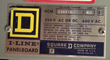 Square D HCM2364-4 Breaker Panelboard 400A 600VAC 250VDC/AC w Breakers HLA36050