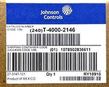 Johnson Controls T-4002-2146 Thermometer Cover Single Window Beige Plastic