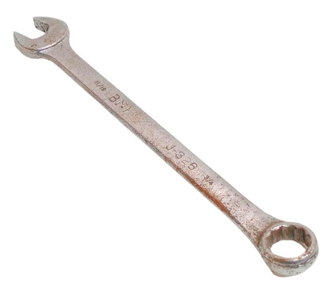 BMI J-326 Combination Spanner Wrench 11/16" & 3/4"