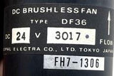 Copal Electra DF36 Brushless D.C. Fan 24VDC Black