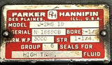 Parker Hannifin J-2HS-19 Hydraulic Cylinder 2-1/2" Bore 1-1/4" Stroke