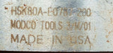 Valenite HSK80A-E0787-200 End Mill Tool Holder W/ Modco Tools 3/M/01