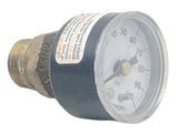 ASHCROFT 221-05 Pressure Gauge 0-100PSI Range 3/4" Socket