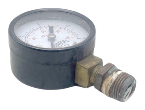 Winters 0-15PSI Pressure Gauge (0-100kPa) 1/4" NPT Bronze Tube Brass Socket