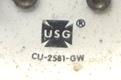 USG CU-2581-GW Pressure Gauge 0-150PSI (0-10 Bar) 1/4" NPT
