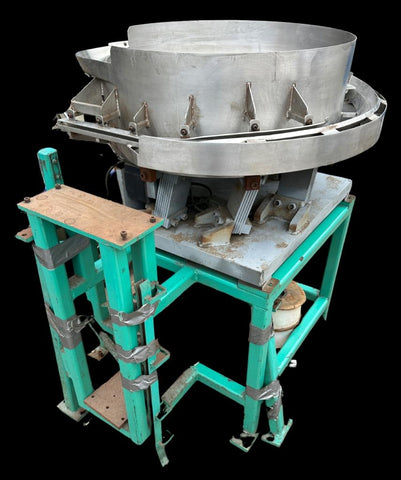 30" Stainless Steel Vibratory Bowl Feeder 115V Single Phase