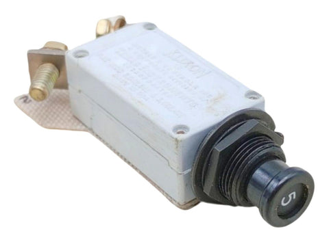 Klixon 7274-21-5 Miniature Push Button Circuit Breaker 5A Single Phase 28VDC
