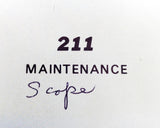 Tektronix 211 Scope Maintenance Instruction Manual 070-1160-00