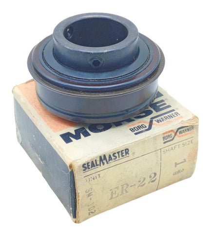 SealMaster ER-22 Ball Bearing Insert 1-3/8" Bore 2-53/64" OD 0.938" Outer Ring