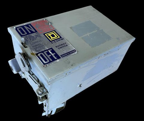 Square D PQ4603G GSC Busway Switch Plug 30A 480V 4W 3 Phase