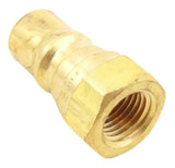 Parker BH2-61Z Brass Female Quick Coupler Nipple Fitting 1/4" NPT
