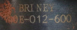 Briney V40E-012-600 CAT40 End Mill Tool Holder 1/4" Diameter 6" Projection