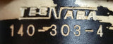 Tecnara 140-303-4 CAT40 End Mill Tool Holder 3/8" Diameter 4" Projection