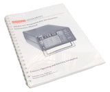 Keithley Model 617 Programmable Electrometer Instruction Manual