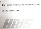 HRIS Human Resource Information System Library User Guide