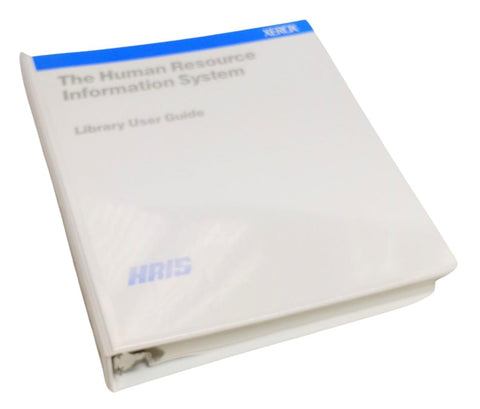 HRIS Human Resource Information System Library User Guide