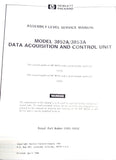 HP 3852A / 3853A Data Acquisition & Control Unit Assembly Level Service Manual
