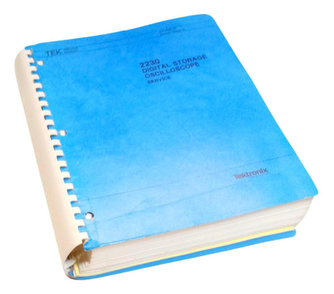 Tektronix 2230 Digital Storage Oscilloscope Service Manual 070-4999-00
