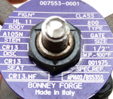 Bonney Forge HL 11 1/2"- 800 Threaded Globe Valve A105N Body 100°F Max Class 800