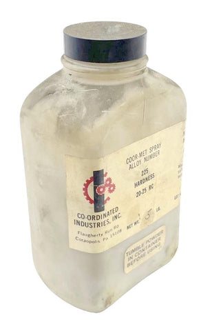 CO-ORDINATED Industries #225 Coor-Met Spray Nickel Base 20-25RC 4LB