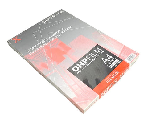Fuji Xerox V516 Overhead Projector Film A4 100 Sheets OHPFILM Series