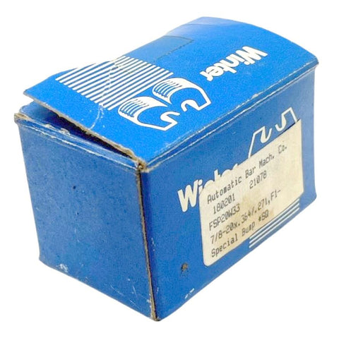 CJ Winter FSP20W33 Thread Roller 7/8" - 20 x .364"/.271" F1 Special Bump