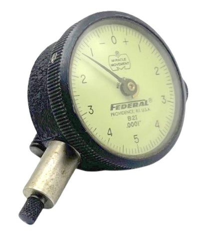 Federal B2I Dial Indicator Miracle Movement Series .0001" Full Jeweled -/+5