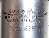 Lufkin Rule Co. No. 681 Mechanical Inside Micrometer Rod Set W/ Case