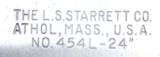 LS Starrett Co. No. 454L  24" Stainless Steel Offset Scriber