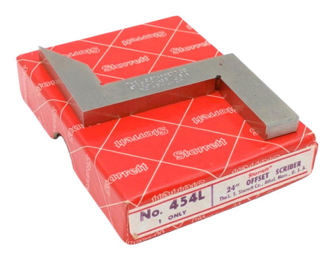 LS Starrett Co. No. 454L  24" Stainless Steel Offset Scriber