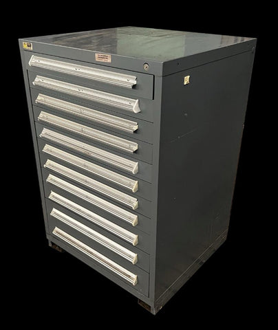 Stanley Vidmar 11 Drawer Industrial Tool Cabinet 30" x 28" x 44"