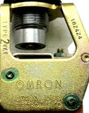 (Lot of 3) Omron 18Z4Z4 Push Button Switch W/ Contact Block
