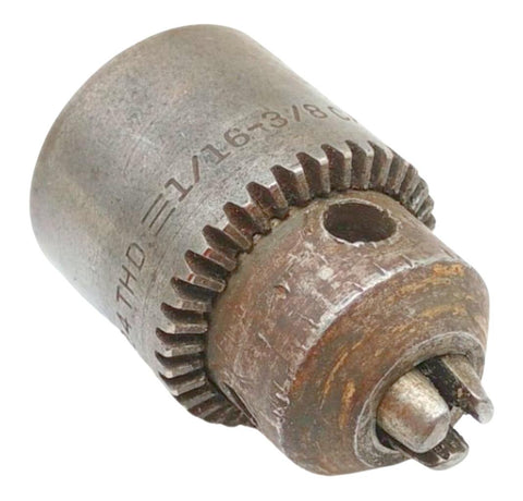 Jacobs U4G61 Keyed Drill Chuck 1/16" - 3/8" Capacity 3/8-24 THD