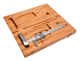 LS Starrett Co. No. 354  7" Vernier Caliper With Wooden Case