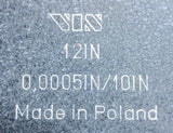 VIS Precision Machinist Level 12"  0.0005" / 10" Accuracy With Wooden Case