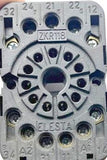 (Lot of 2) Elesta ZKR118 Relay Socket 220/380V 3/10A