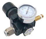 Exair 9008 Pneumatic Pressure Regulator 1/4" NPT 300PSIG Max W/ Gauge 0-160PSI