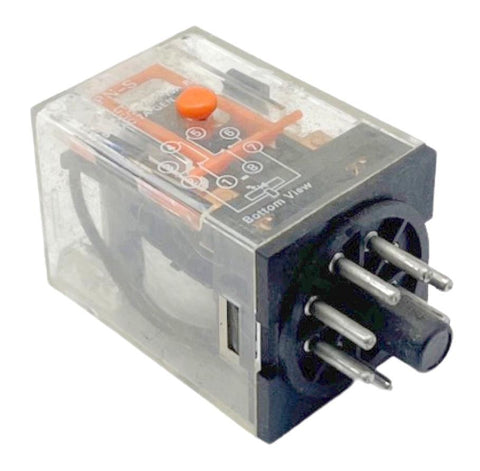 Relay Rest Switch Omron MK2PN-S Relay 250VAC 28VDC 10A 8-Pin W/ Reset Button