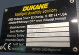 Dukane VWB3700 Vibration Welder 52" x 24" 480V 3 Phase