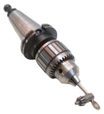Jacobs 18N Ball Bearing Super Chuck No. 3 Key W/ Parlec C50-04JT1 Collet Chuck