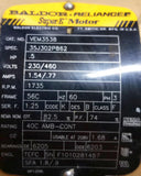 Baldor VEM3538 3-Phase Super-E General Purpose Motor .5HP 230/460V 1735RPM 60HZ