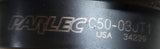 Parlec C50-03JT1 CAT50 Taper Adapter W/ Jacobs 3A Keyed Drill Chuck 1/8-5/8" Cap