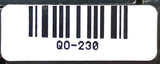 Square D QO230 2 Pole Circuit Breaker 30A 120/240VAC 1 Phase Plug-In Mount