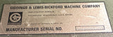 Giddings & Lewis Winslow HC Drill Bit Sharpener Grinder 1 HP 220/440V 3 Phase
